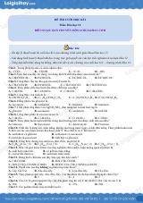Đề thi học kì 1 Hóa 12 - Đề số 7
